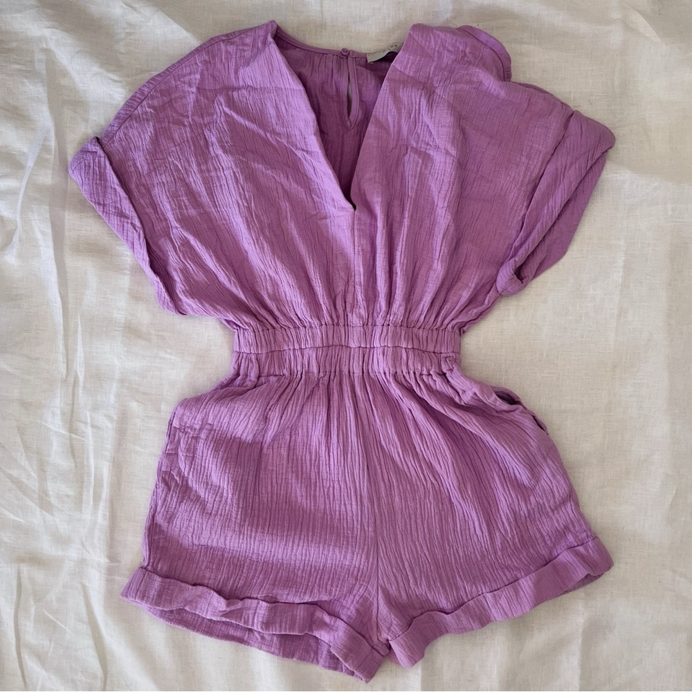 Purple Romper